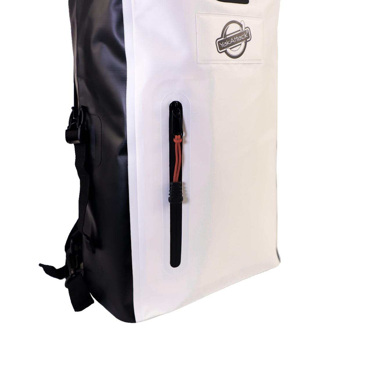 Yakattack 20L Roll-Top Drybag with Air Valve - Vit - 4