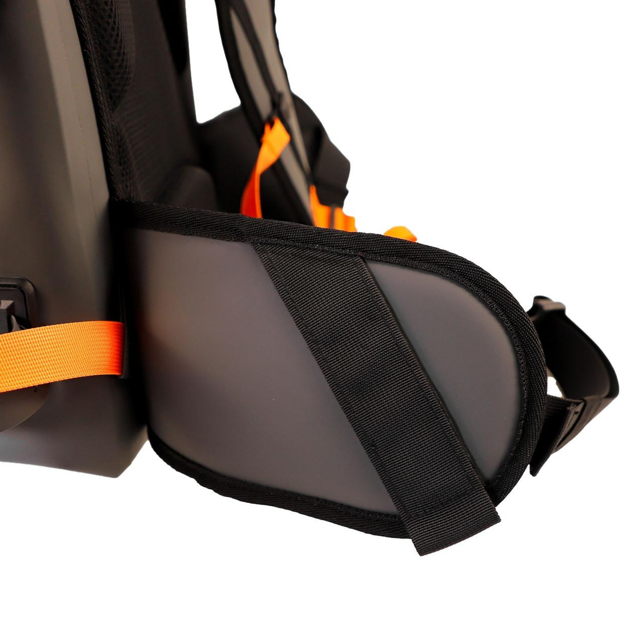 Yakattack 28L Blackwater DryPak, Gray/Orange - 3