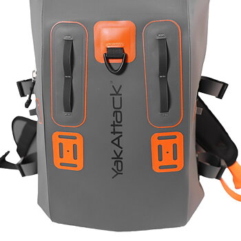 Yakattack 28L Blackwater DryPak, Grey/Orange