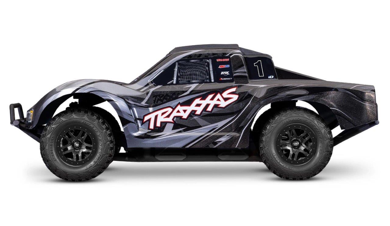 Traxxas Slash 4x4 1/10 HD VX3 BL 3S RTR Svart - 2
