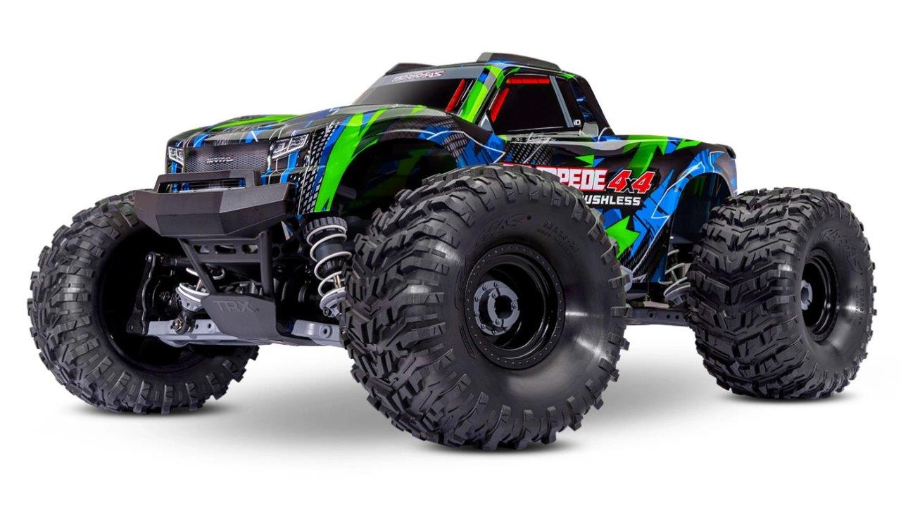 Traxxas Stampede 4x4 1/10 HD VX3 BL 3S RTR Grön