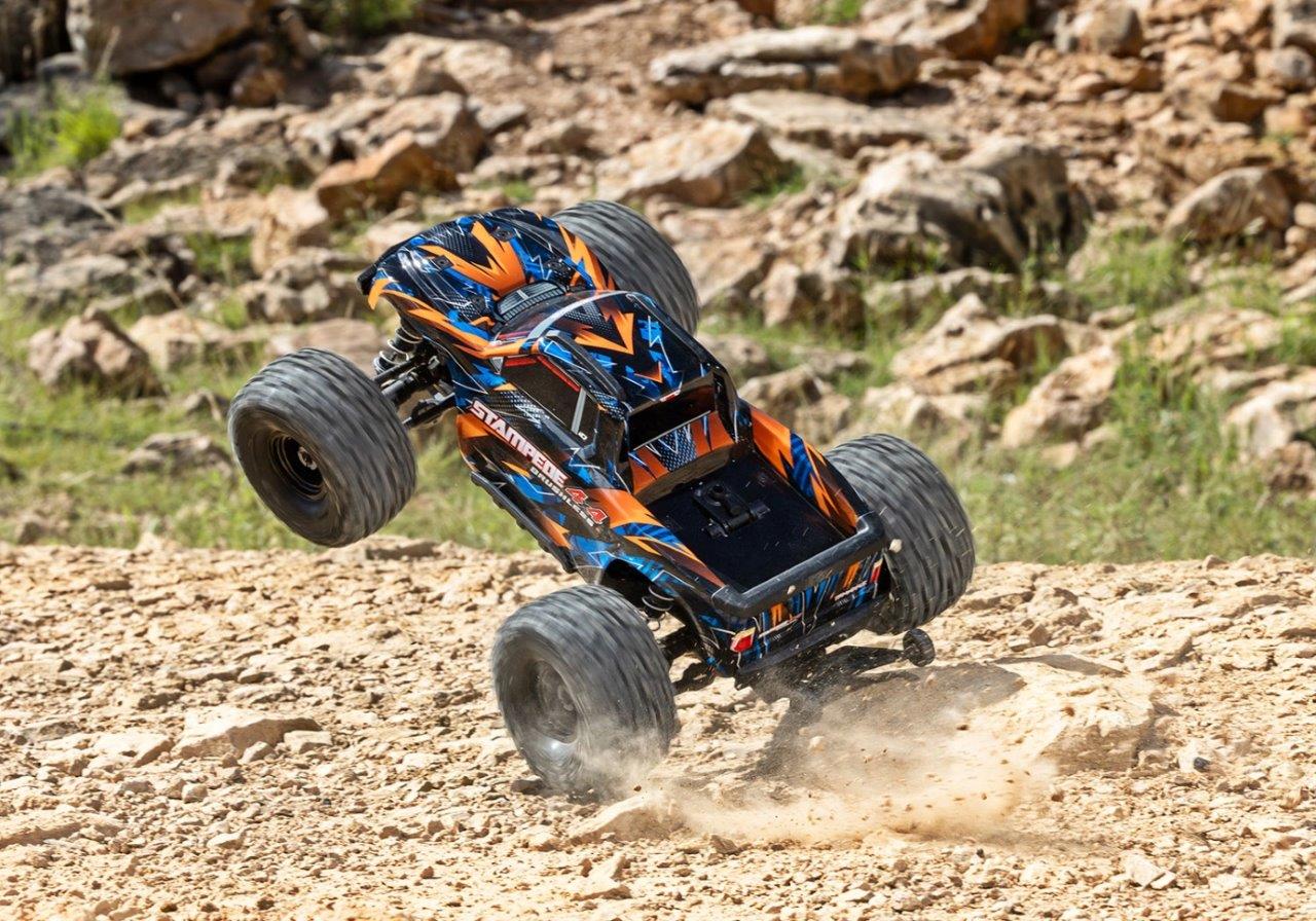Traxxas Stampede 4x4 1/10 HD VX3 BL 3S RTR Orange - 8