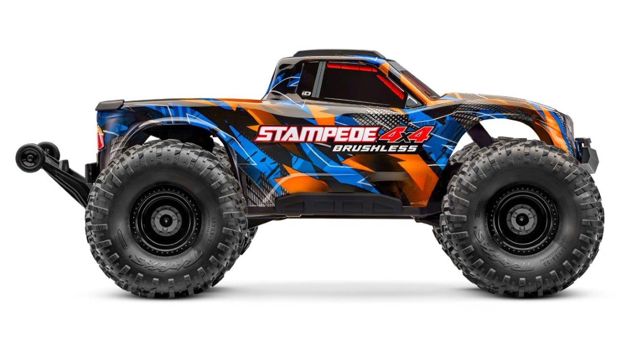 Traxxas Stampede 4x4 1/10 HD VX3 BL 3S RTR Orange - 2