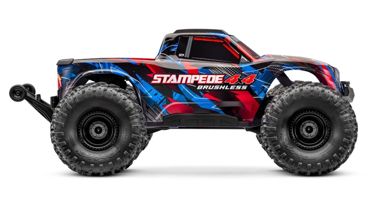 Traxxas Stampede 4x4 1/10 HD VX3 BL 3S RTR Röd - 2