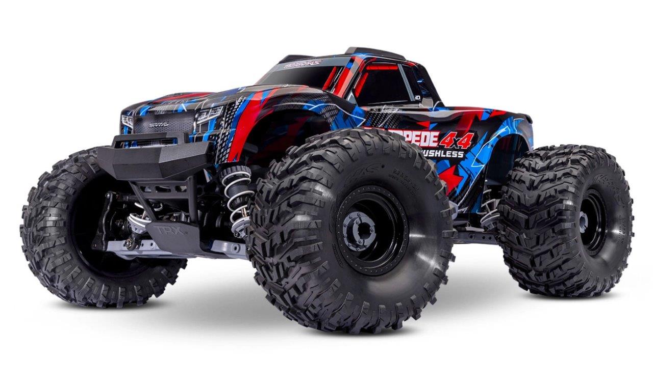 Traxxas Stampede 4x4 1/10 HD VX3 BL 3S RTR Röd