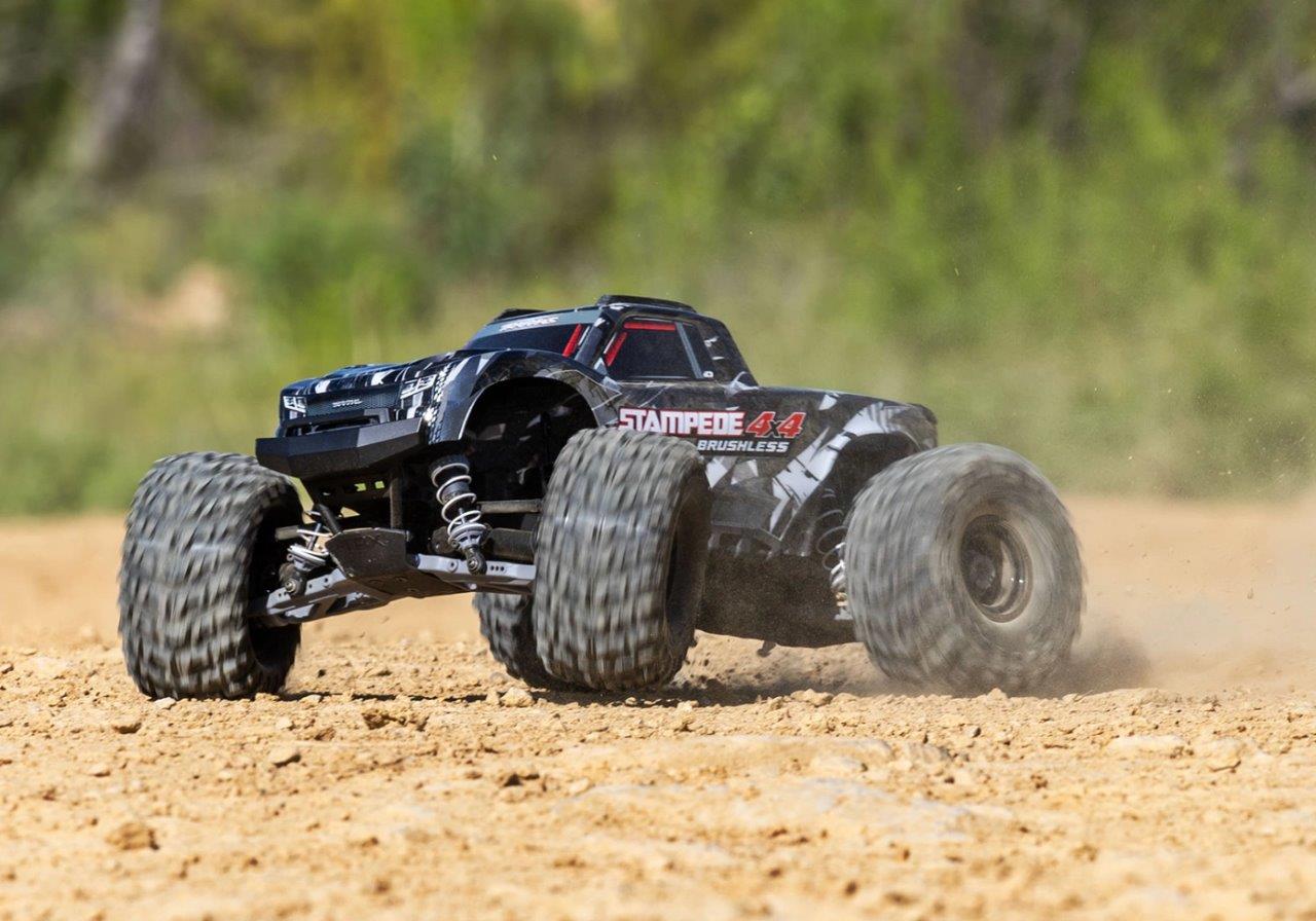 Traxxas Stampede 4x4 1/10 HD VX3 BL 3S RTR Svart - 6