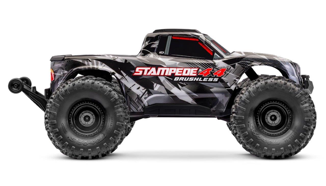 Traxxas Stampede 4x4 1/10 HD VX3 BL 3S RTR Svart - 2