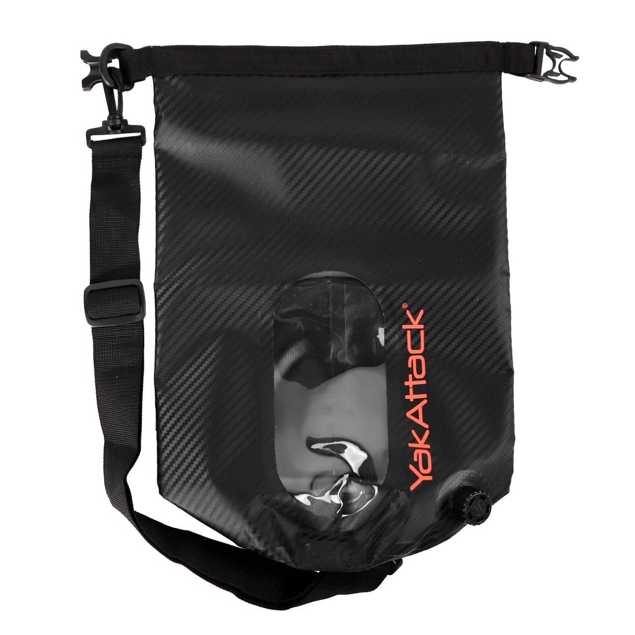 Yakattack 5L Roll-Top Dry Bag with Air Valve - Black - 2