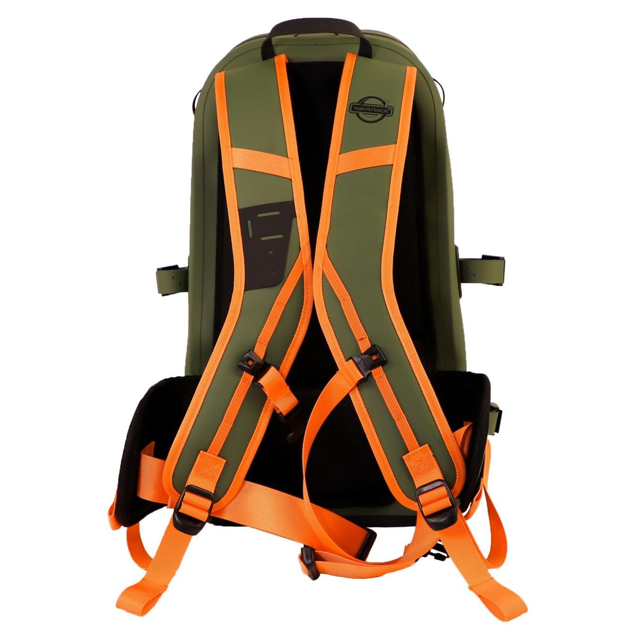 Yakattack 28L Blackwater DryPak, Grön/Orange - 14