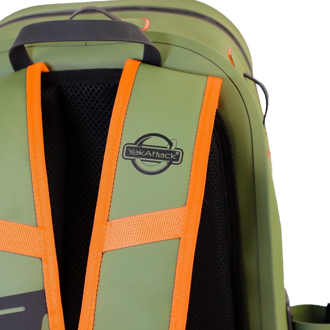 Yakattack 28L Blackwater DryPak, Grön/Orange - 16