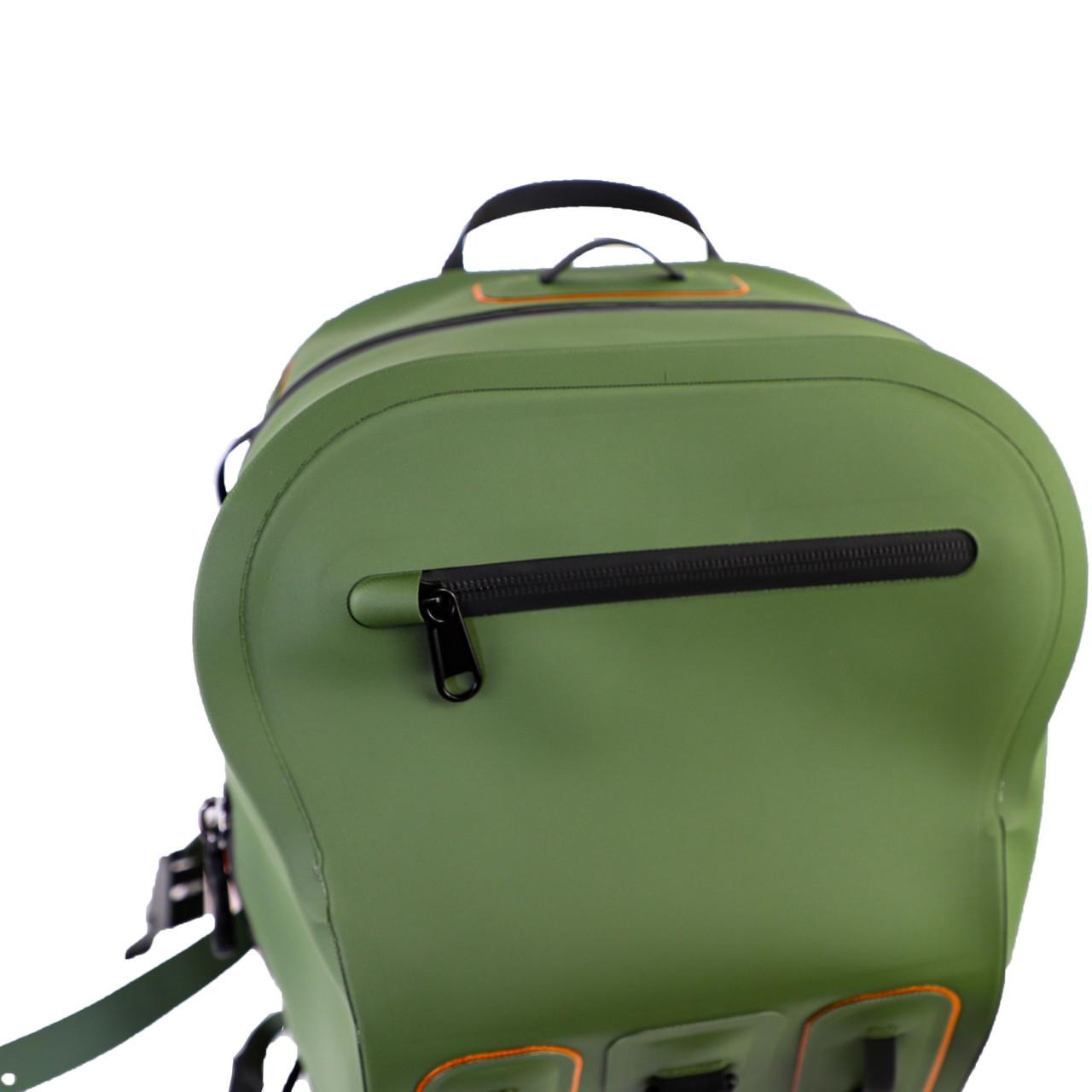 Yakattack 28L Blackwater DryPak, Grön/Orange - 11