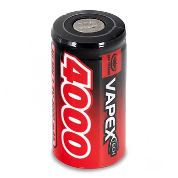Vapex RD4000SC NiMH Batteri 1,2V 4000mAh Sub-C (utan Lödöron)