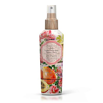 Rudy Profumi Italia No Gas Body Cream Spray Papaya & Hibiscus 500ml