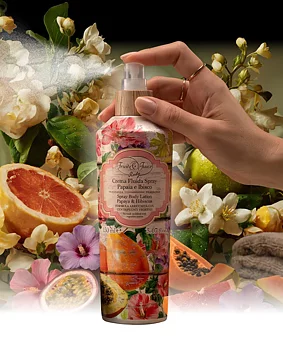Rudy Profumi Italia No Gas Body Cream Spray Papaya & Hibiscus 500ml