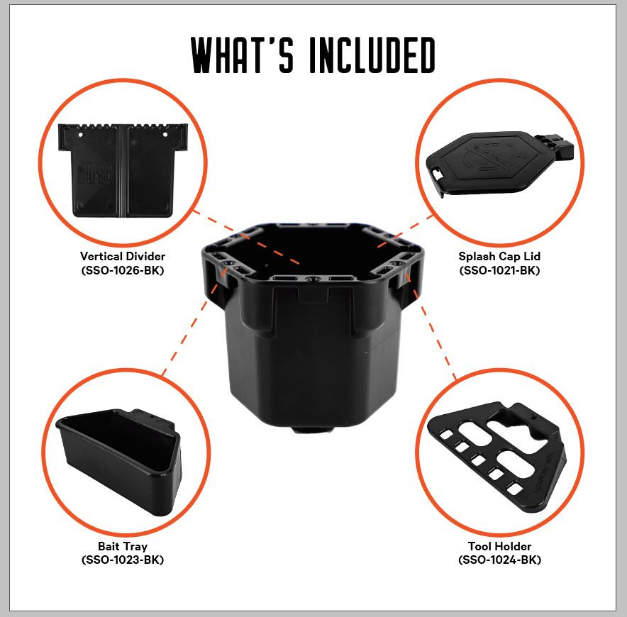 Yakattack Fully Loaded Cup Holder Pro - 2