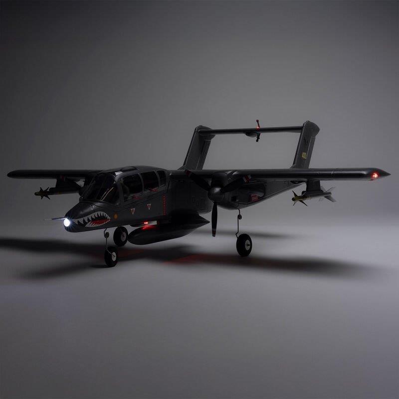 E-flite Micro OV-10 Bronco 645mm BNF Basic with AS3X and SAFE Select - 28