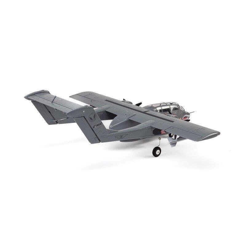 E-flite Micro OV-10 Bronco 645mm BNF Basic with AS3X and SAFE Select - 9