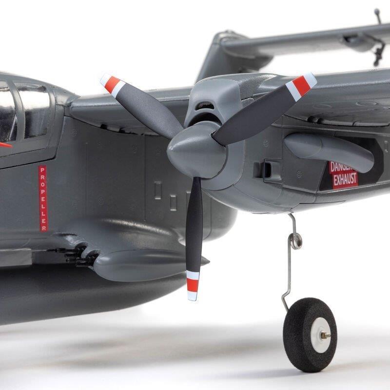 E-flite Micro OV-10 Bronco 645mm BNF Basic with AS3X and SAFE Select - 21