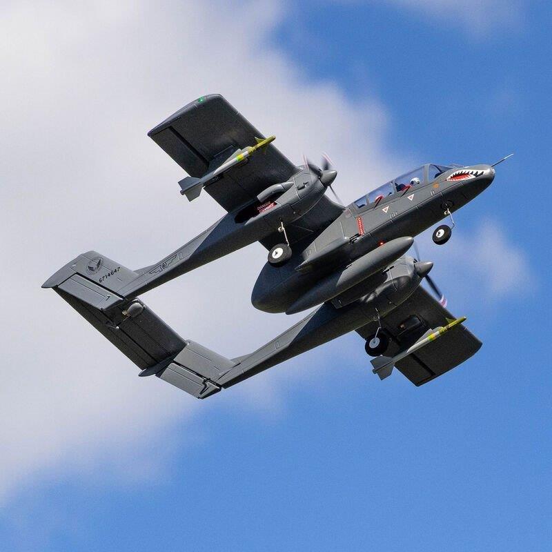 E-flite Micro OV-10 Bronco 645mm BNF Basic with AS3X and SAFE Select - 7