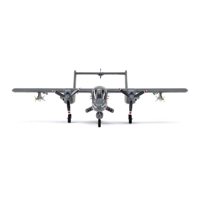 E-flite Micro OV-10 Bronco 645mm BNF Basic with AS3X and SAFE Select - 12