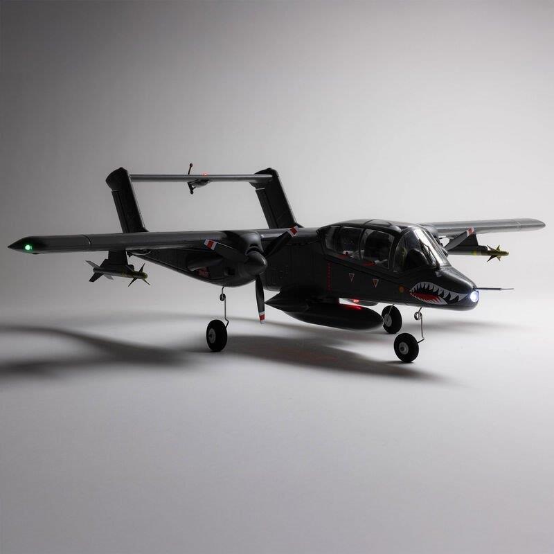 E-flite Micro OV-10 Bronco 645mm BNF Basic with AS3X and SAFE Select - 29