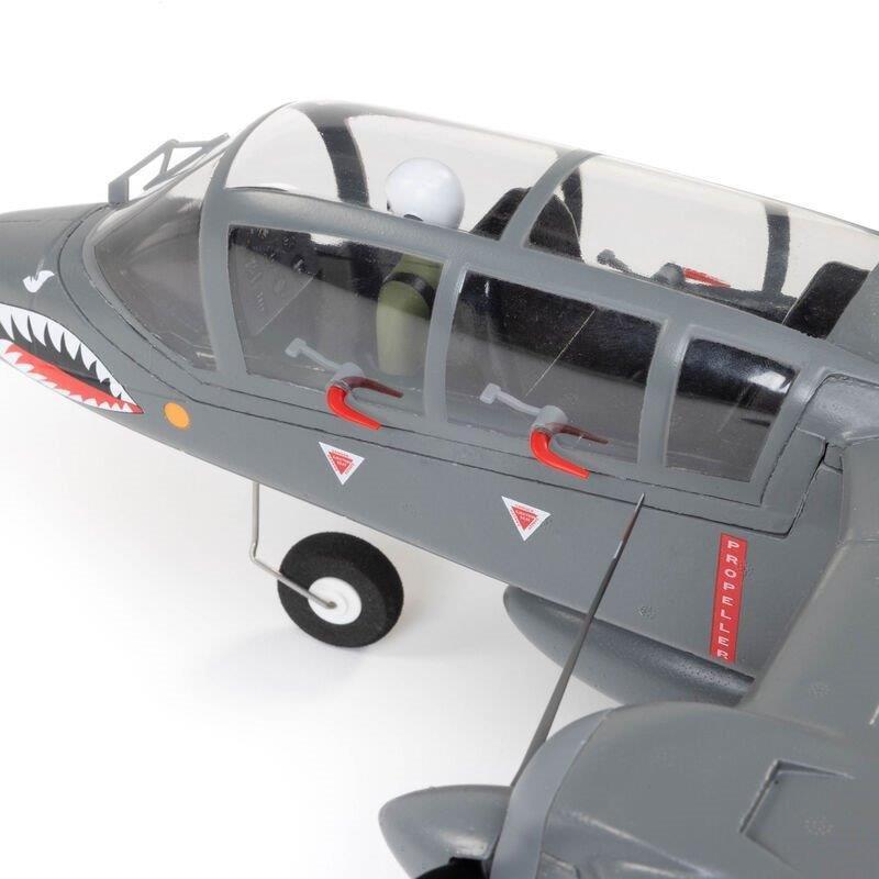 E-flite Micro OV-10 Bronco 645mm BNF Basic with AS3X and SAFE Select - 24
