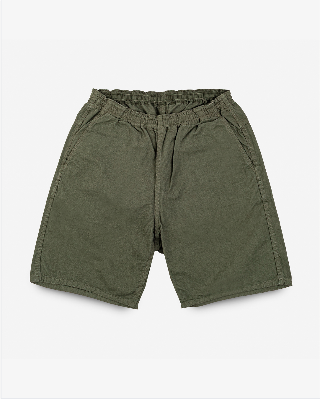 Iron Heart - IH-729-OLV Cotton Easy Shorts Olive