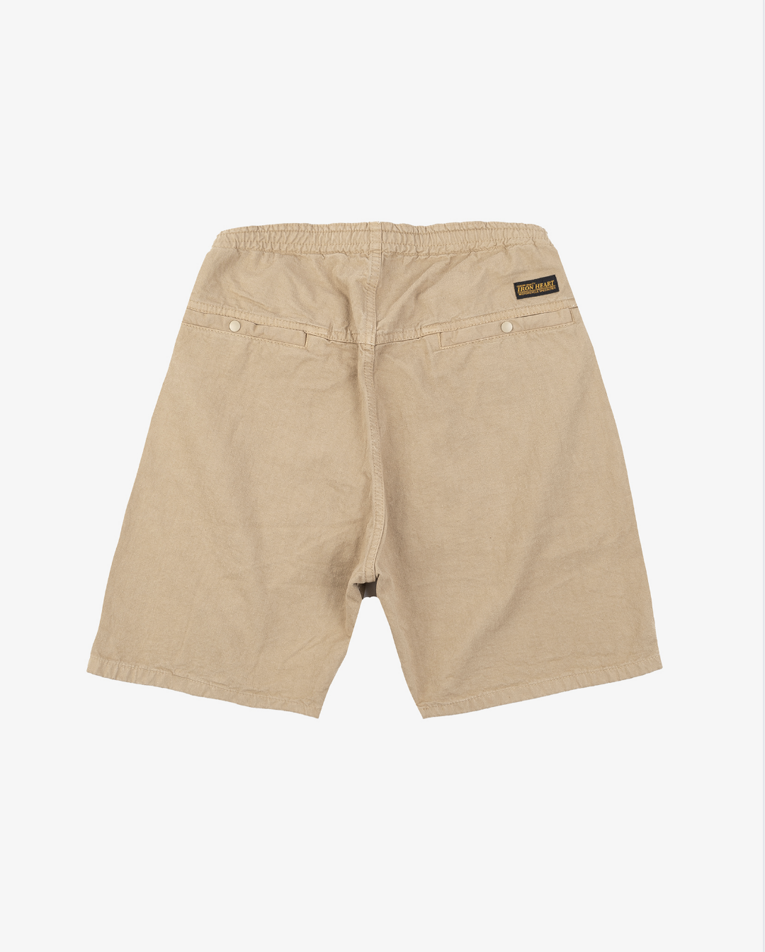 Iron Heart - IH-729-KHA Cotton Easy Shorts Khaki - 2