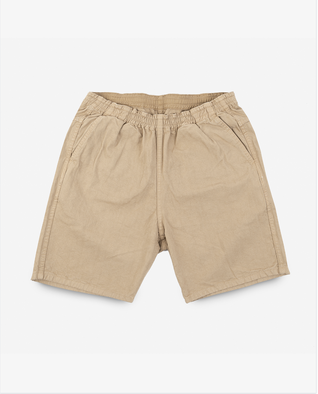 Iron Heart - IH-729-KHA Cotton Easy Shorts Khaki
