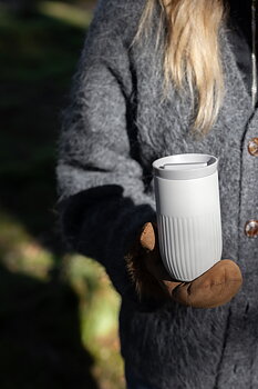 Tova termosmugg beige, Sagaform