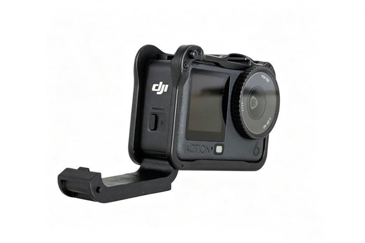 STABLECAM Plastic Cage Expansion Frame with Cold Shoe for DJI Osmo Action 6 - 3