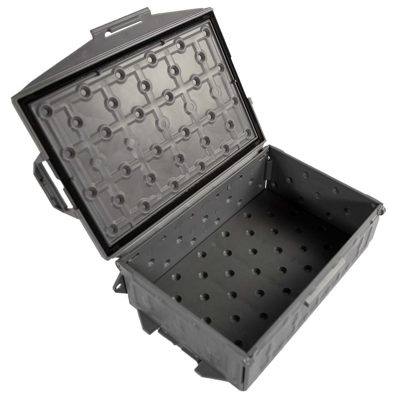 Yakattack TracPak Stackable Storage Box, Spare Box - Battleship Grey - 10
