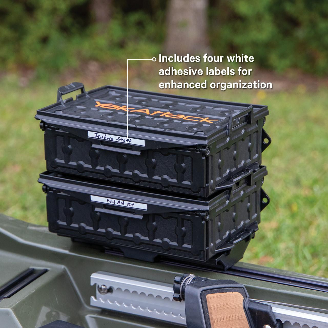 Yakattack TracPak Stackable Storage Box, Spare Box - Battleship Grey - 3