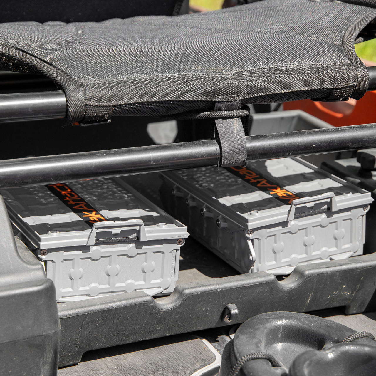 Yakattack TracPak Stackable Storage Box, Spare Box - Battleship Grey - 8