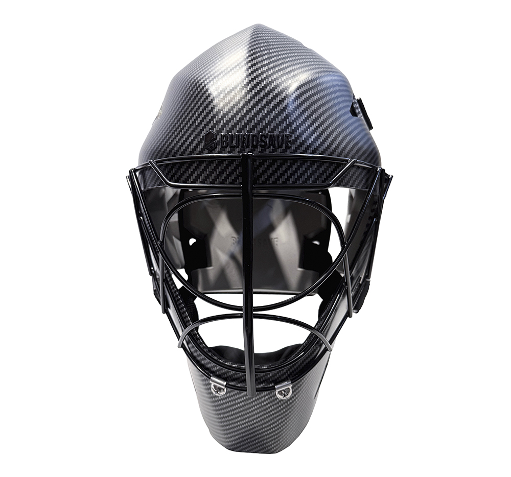 Blindsave Goalie Mask Sharky - carbon - 4