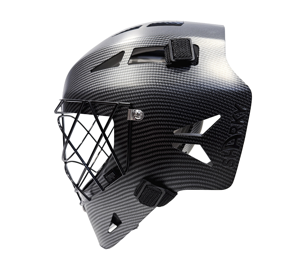 Blindsave Goalie Mask Sharky - carbon - 3