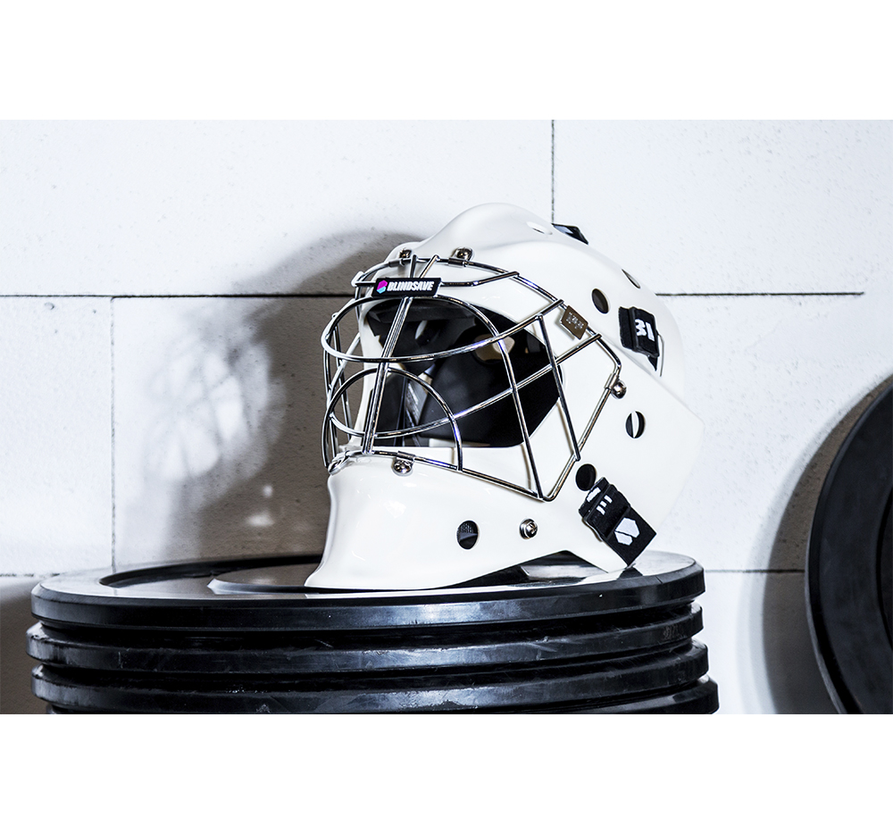 Blindsave Goalie Mask Original - vit - 4