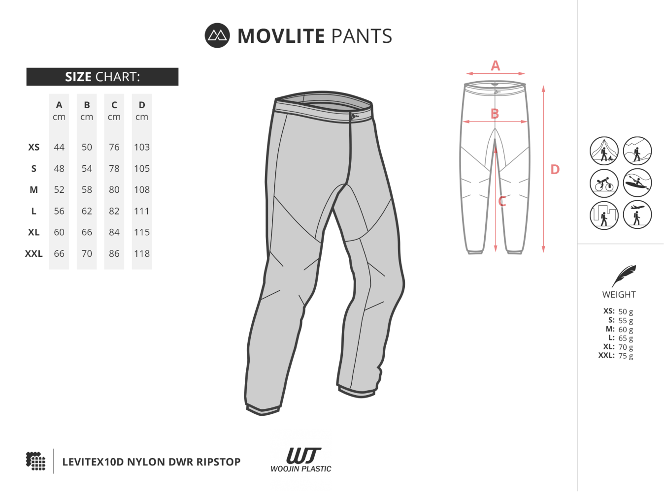 Liteway Movlite Pants - 5
