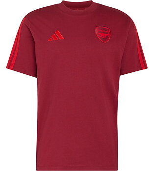 2026/2027 ARSENAL ADIDAS DNA T-SHIRT - VINRÖD