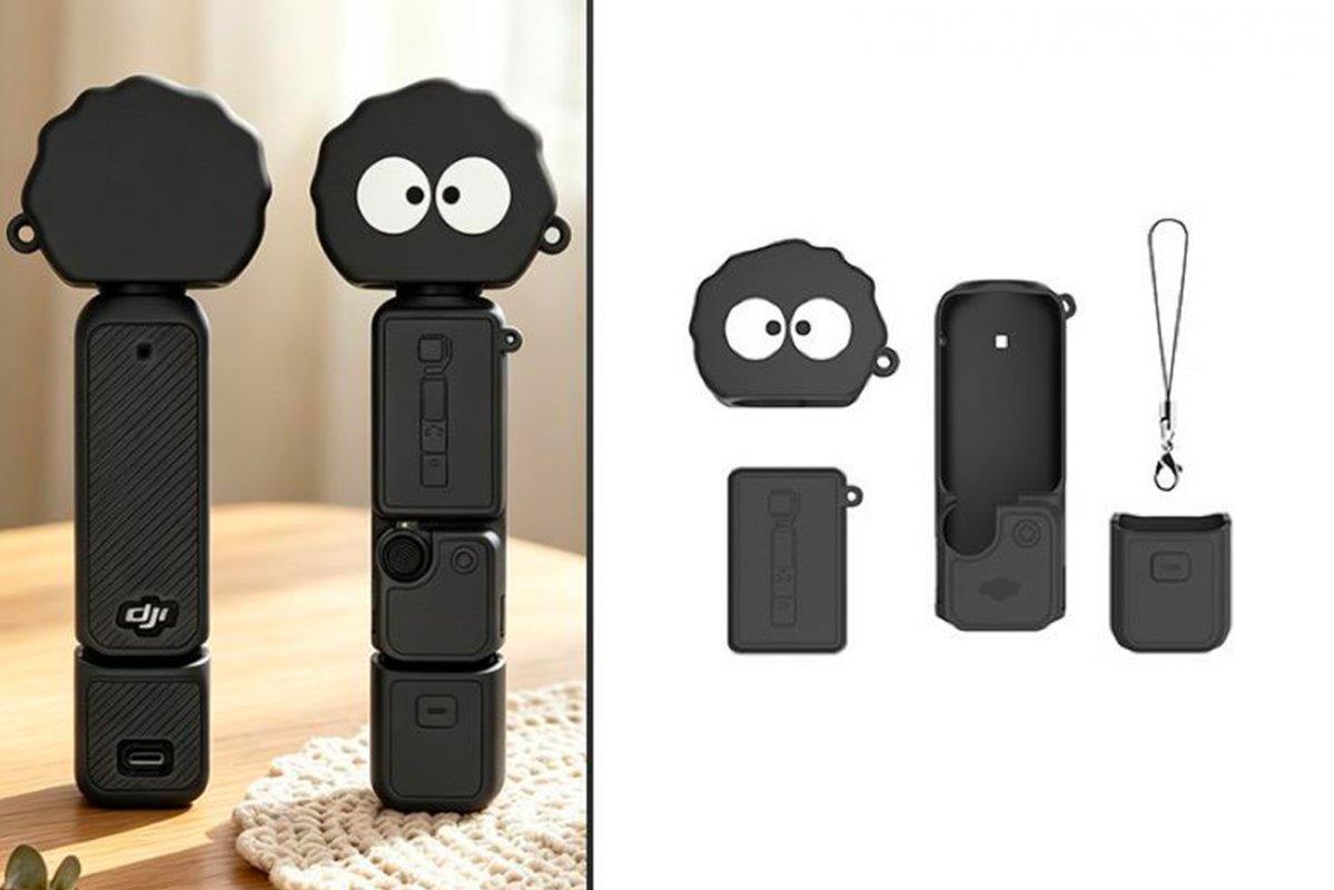 STABLECAM Cartoon Style Silicone Protective Cover Set for DJI Osmo Pocket 4