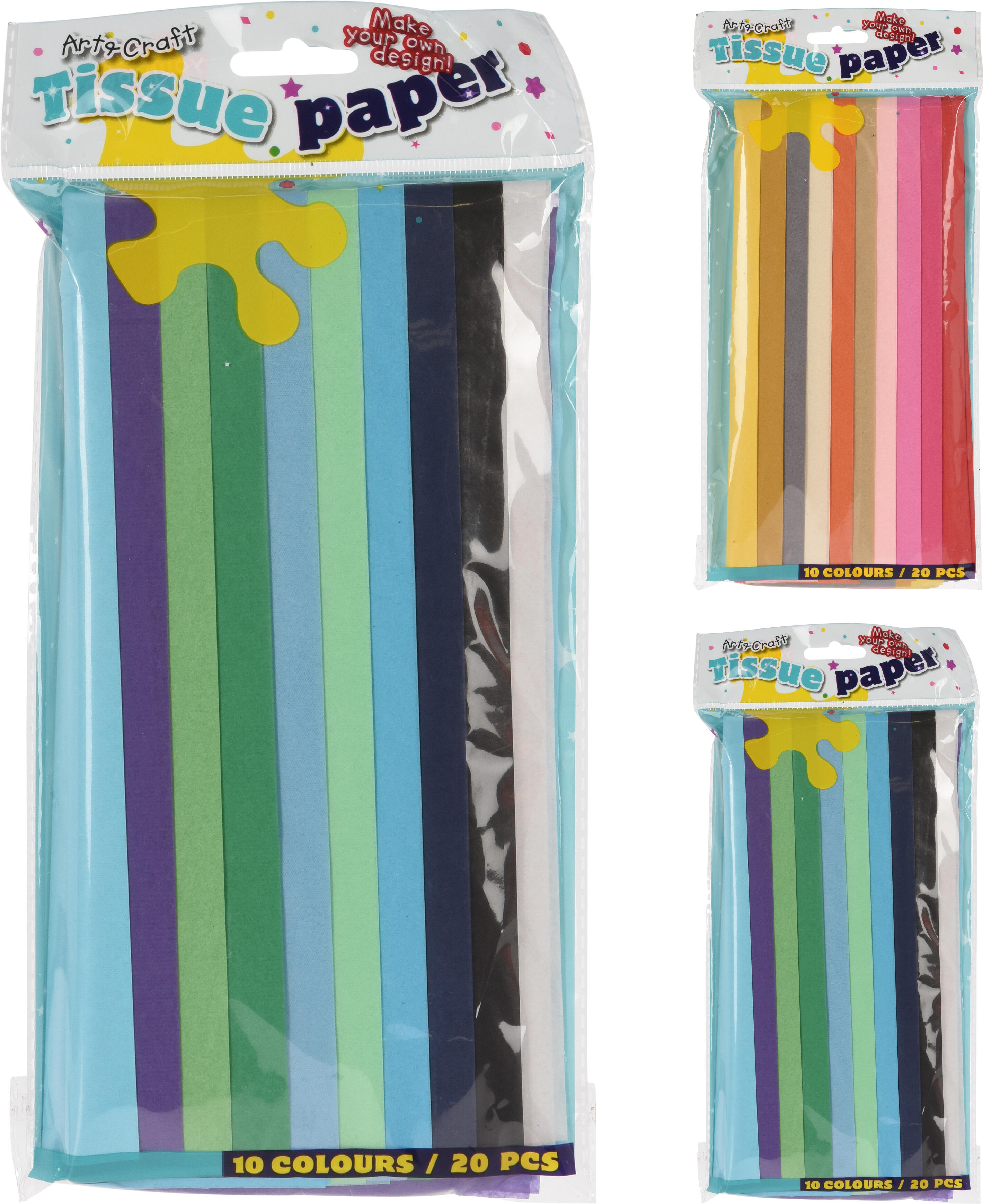 Silkespapper 20-pack