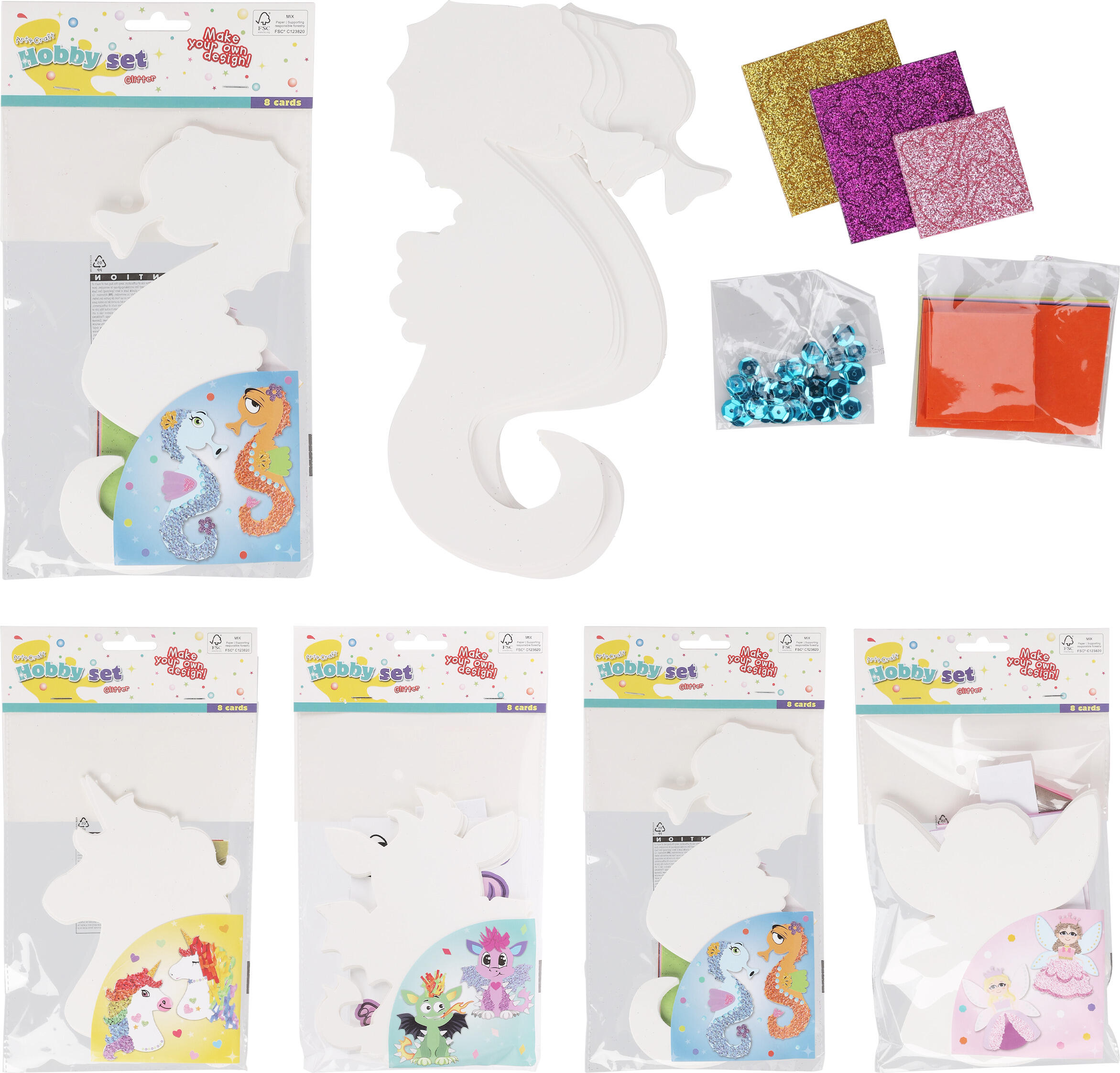 Pysselset 8 delar