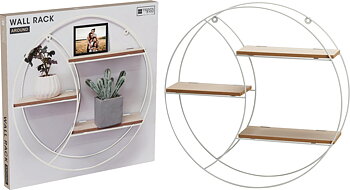Hylla vit 44cm rund