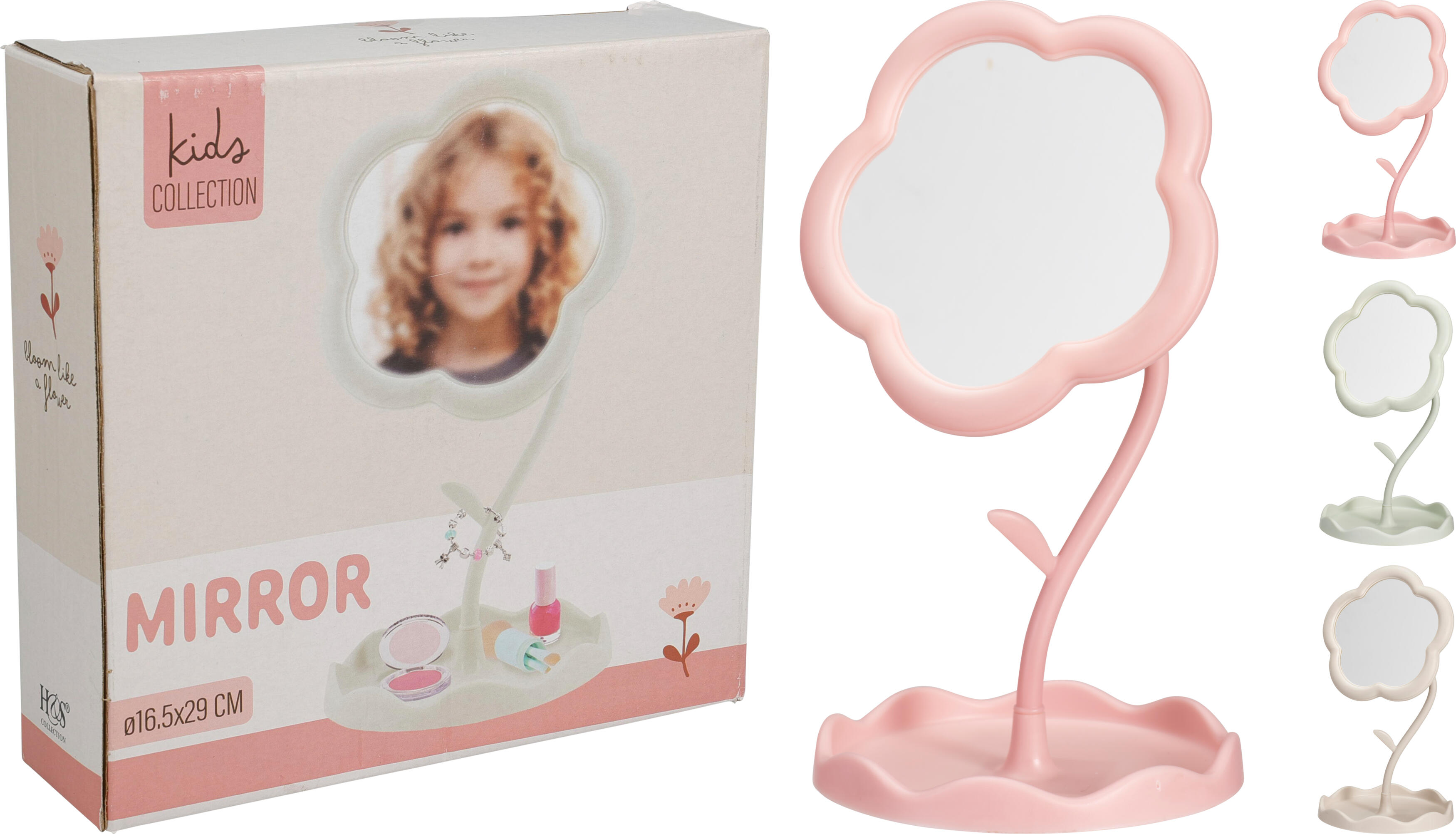 Spegel blomdesign 29cm
