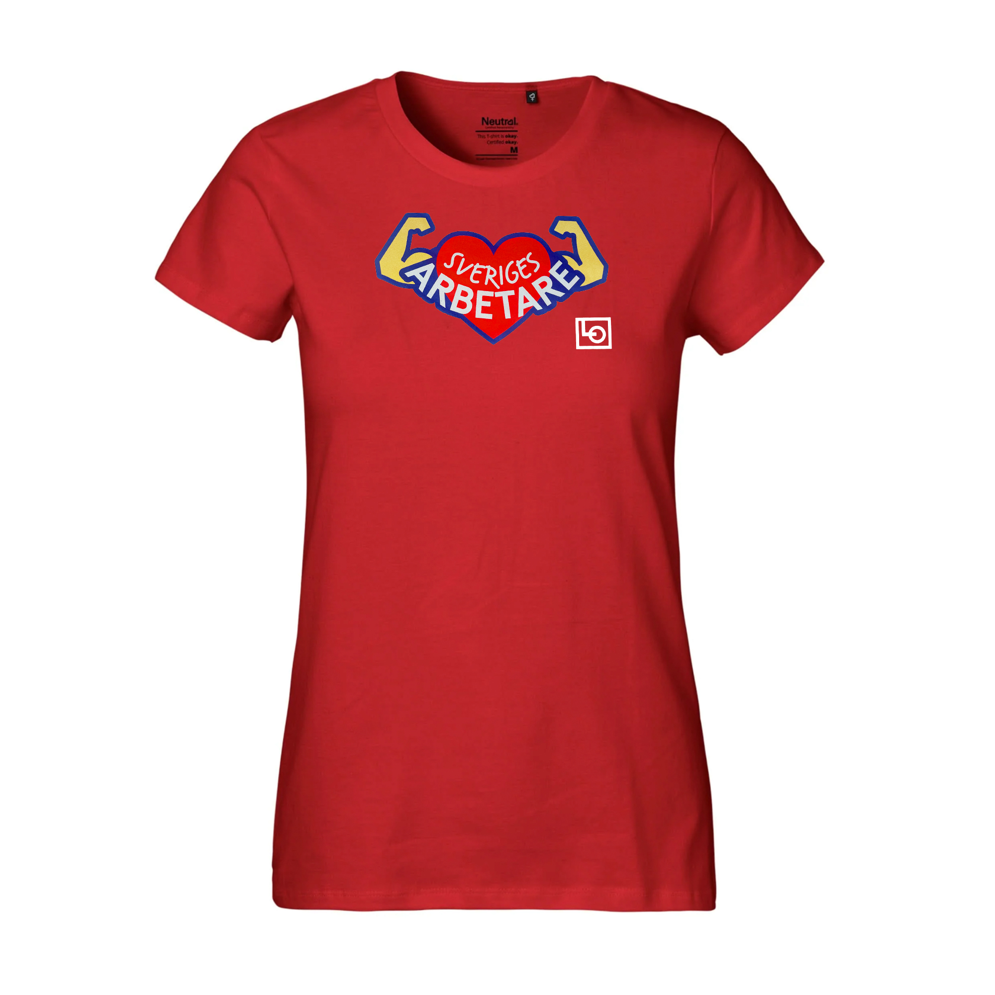 T-shirt - Sveriges arbetare - Flera färger - Dam
