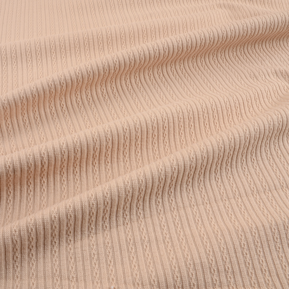 RIB AJOUR - BEIGE - 2