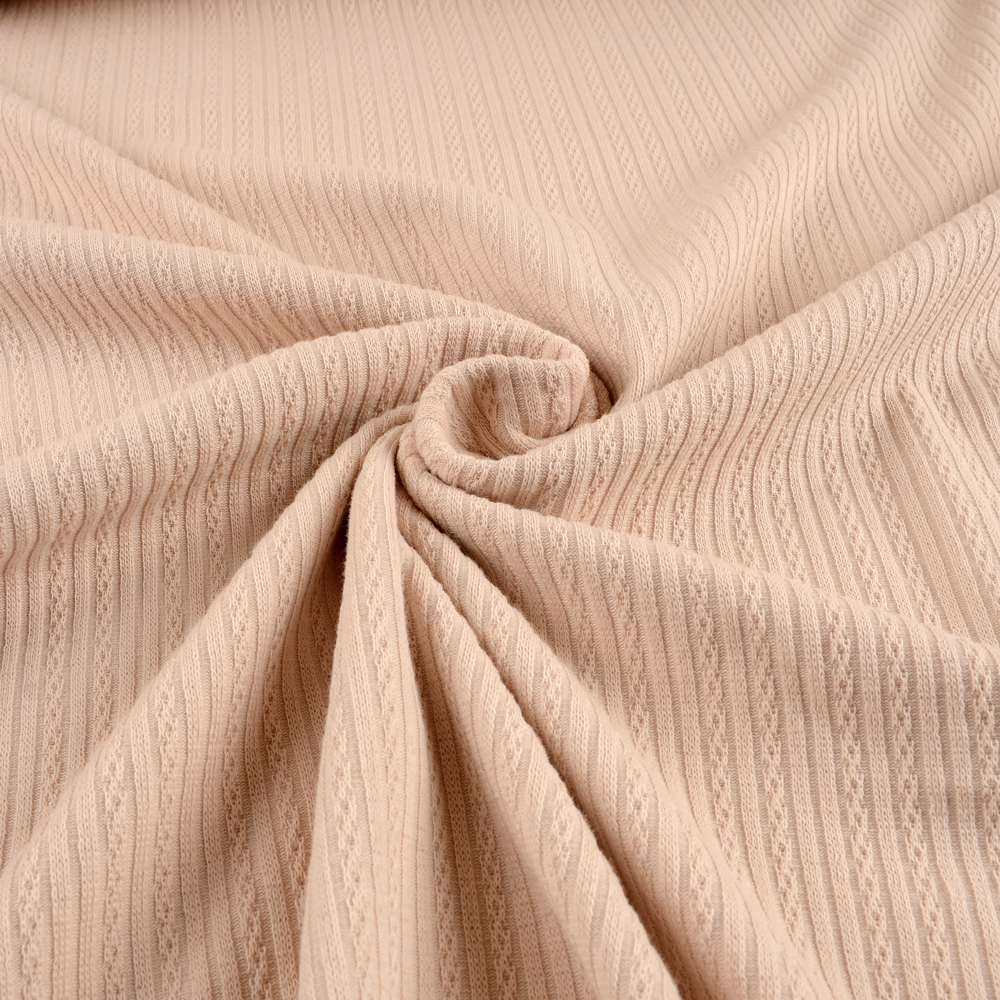 RIB AJOUR - BEIGE