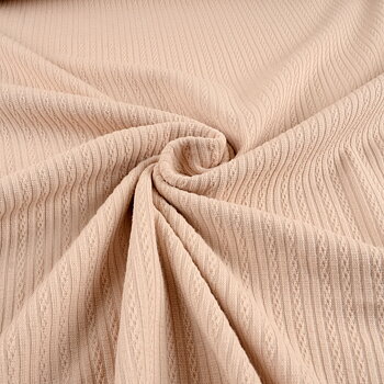 RIB AJOUR - BEIGE