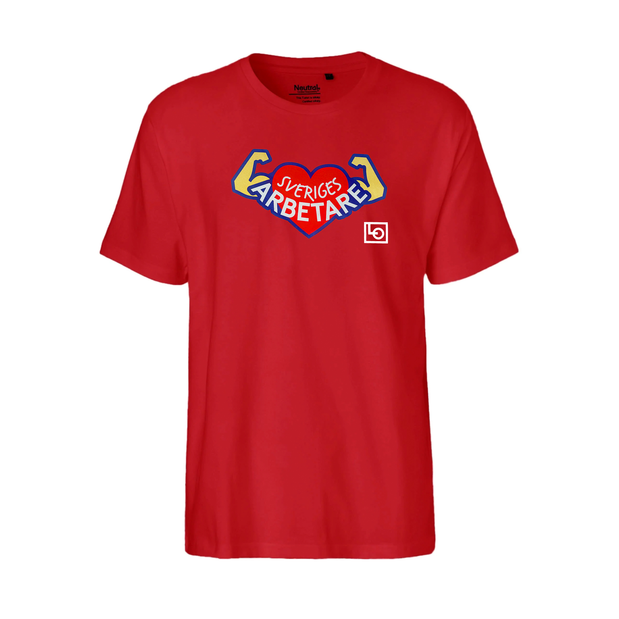 T-shirt - Sveriges arbetare - Flera färger - Herr