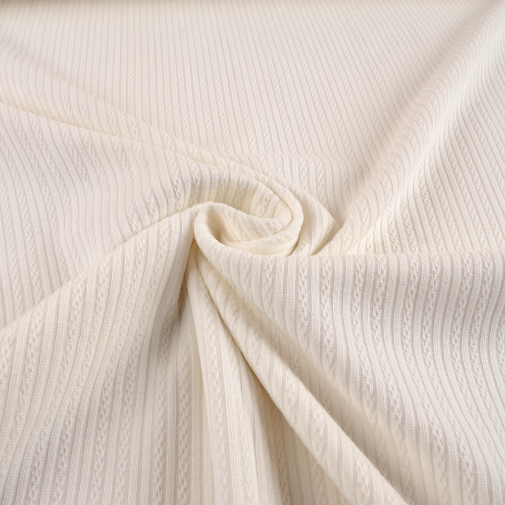 RIB AJOUR - OFF WHITE